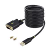 StarTech.com USB į RS232 adapterio laidas, 3 m, USB-A į DB9, FTDI, COM išlaikymas, ESD apsauga