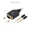 StarTech.com USB į RS232 adapterio laidas, 3 m, USB-A į DB9, FTDI, COM išlaikymas, ESD apsauga