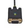 StarTech.com 1 m USB į Null Modem RS232 adapterio laidas, keičiami DB9 varžtai/veržlės, COM išlaikymas, USB-A į RS232, FTDI, 4 lygio ESD apsauga, Windows/macOS/ChromeOS/Linux - tvirta TPE konstrukcija