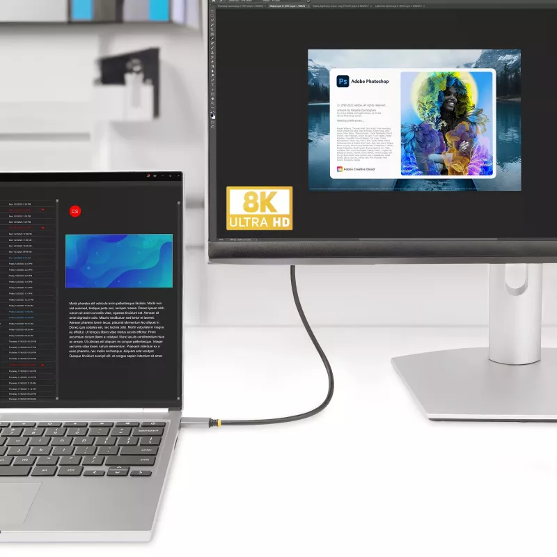 StarTech.com USB-C į HDMI adapterio laidas, 3 m, 8K 60Hz, 4K 144Hz, HDR10