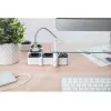 DIGITUS DA-70620 4-jų lizdų lankstus maitinimo blokas su 2 USB prievadais ir jungikliu