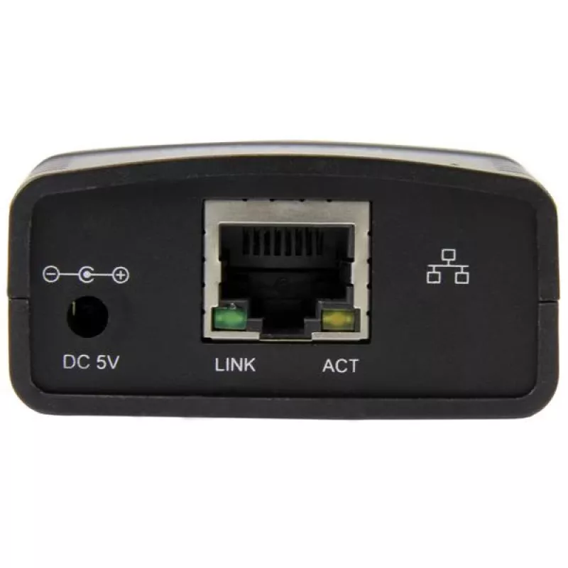 StarTech.com 10/100Mbps Ethernet į USB 2.0 tinklo LPR spausdintuvo serveris
