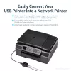 StarTech.com 10/100Mbps Ethernet į USB 2.0 tinklo LPR spausdintuvo serveris