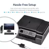 StarTech.com 10/100Mbps Ethernet į USB 2.0 tinklo LPR spausdintuvo serveris