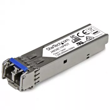 10 vnt. StarTech.com HP J4859C suderinamas SFP siųstuvas-imtuvas – 1000BASE-LX, 1GbE, vienmodis/daugiamodis, LC, 10 km, 1310 nm, DDM