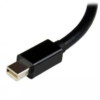 StarTech.com MDP2DVI3 Mini DisplayPort į DVI keitiklis, 1920x1200 (WUXGA), pasyvus, suderinamas su Thunderbolt, 17 cm, juodos spalvos
