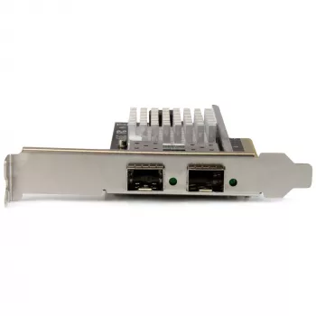 StarTech.com 2 prievadų 10G šviesolaidinė tinklo plokštė su atvirais SFP+ lizdais - PCIe, Intel mikroschema
