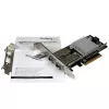 StarTech.com 2 prievadų 10G šviesolaidinė tinklo plokštė su atvirais SFP+ lizdais - PCIe, Intel mikroschema