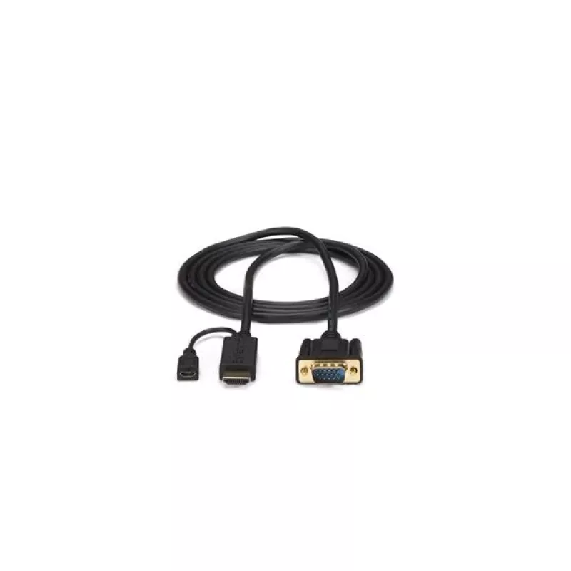StarTech.com 6 pėdų HDMI į VGA aktyvus keitiklio kabelis – HDMI į VGA adapteris – 1920x1200 arba 1080p
