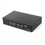 StarTech.com 4 prievadų DisplayPort KVM jungiklis – 4K 60Hz – vienas ekranas – dviejų prievadų UHD DP 1.2 USB KVM jungiklis su integruotu USB 2.0 centru ir garsu – Dell, HP, Apple, Lenovo – TAA atitiktis