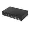StarTech.com 4 prievadų DisplayPort KVM jungiklis – 4K 60Hz – vienas ekranas – dviejų prievadų UHD DP 1.2 USB KVM jungiklis su integruotu USB 2.0 centru ir garsu – Dell, HP, Apple, Lenovo – TAA atitiktis