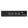 StarTech.com 4 prievadų DisplayPort KVM jungiklis – 4K 60Hz – vienas ekranas – dviejų prievadų UHD DP 1.2 USB KVM jungiklis su integruotu USB 2.0 centru ir garsu – Dell, HP, Apple, Lenovo – TAA atitiktis