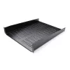 StarTech.com CABSHELF22V 2U ventiliuojama lentyna serverio stovui – universali konsolinė lentyna 19 colių tinklo įrangos stovui, plieninė, 23 kg talpa, 22 colių gylio, juoda