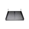 StarTech.com CABSHELF22V 2U ventiliuojama lentyna serverio stovui – universali konsolinė lentyna 19 colių tinklo įrangos stovui, plieninė, 23 kg talpa, 22 colių gylio, juoda