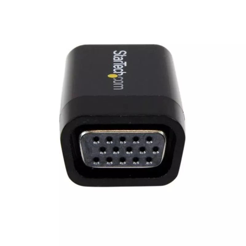 StarTech.com Kompaktiškas HDMI į VGA adapteris – idealus Chromebook, Ultrabook ir nešiojamiesiems kompiuteriams – 1920x1200/1080p
