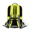 DICOTA Hi-Vis Backpack Yellow – didelio matomumo kuprinė su EN ISO 20471:2013 sertifikatu