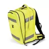 DICOTA Hi-Vis Backpack Yellow – didelio matomumo kuprinė su EN ISO 20471:2013 sertifikatu
