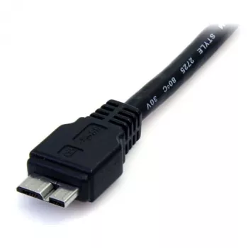 StarTech.com 0,5 m juodas SuperSpeed USB 3.0 laidas A – Micro B (vyriškas)