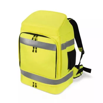 Kuprinė DICOTA Hi-Vis geltona, 65 L, iš PET ir TPU