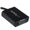 StarTech.com USB-C į VGA adapteris – juodas – 1080p – vaizdo keitiklis, skirtas MacBook Pro – USB C į VGA ekrano jungtis – atnaujinta versija CDP2VGAEC
