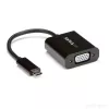 StarTech.com USB-C į VGA adapteris – juodas – 1080p – vaizdo keitiklis, skirtas MacBook Pro – USB C į VGA ekrano jungtis – atnaujinta versija CDP2VGAEC