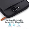 StarTech.com USB-C į VGA adapteris – juodas – 1080p – vaizdo keitiklis, skirtas MacBook Pro – USB C į VGA ekrano jungtis – atnaujinta versija CDP2VGAEC