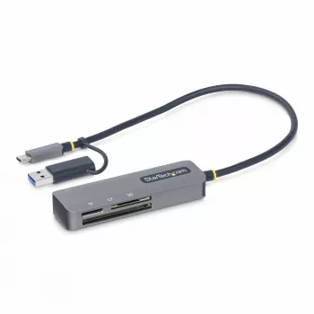 StarTech.com FCREADMICRO3V2 kortelių skaitytuvas USB 3.2 Gen 1 (3.1 Gen 1) Type-C pilka