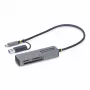 StarTech.com FCREADMICRO3V2 kortelių skaitytuvas USB 3.2 Gen 1 (3.1 Gen 1) Type-C pilka