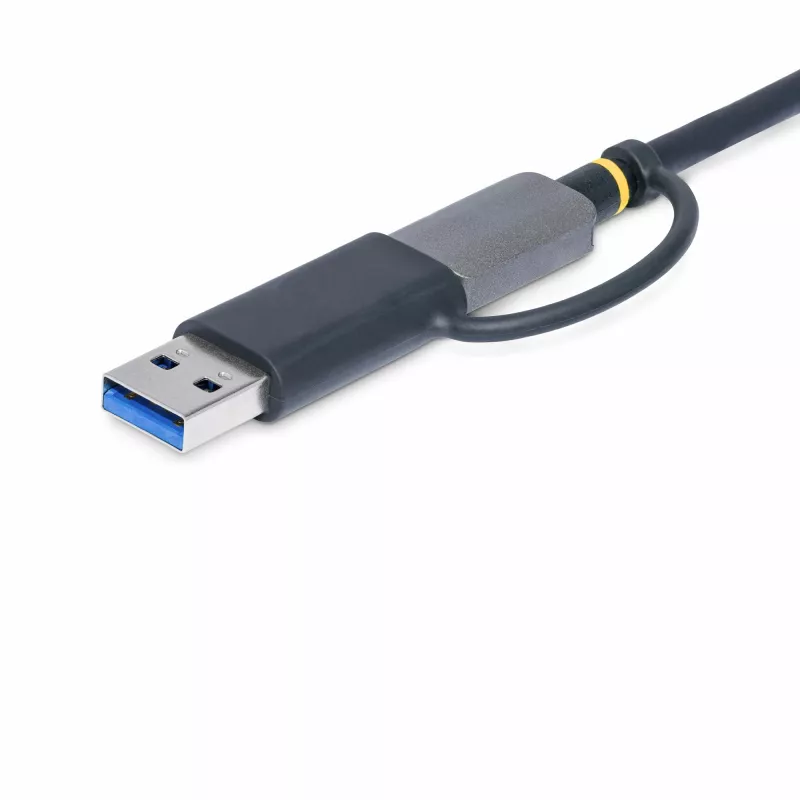 StarTech.com FCREADMICRO3V2 USB 3.0 kelių formatų atminties kortelių skaitytuvas, SD/microSD/CompactFlash, USB-C su USB-A adapteriu, 5 Gbps