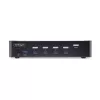 StarTech.com 4 prievadų DisplayPort KVM jungiklis, 8K 60Hz / 4K 144Hz, vienas ekranas, DP 1.4, 2x USB 3.0 prievadai, 4x USB 2.0 HID prievadai, mygtukinis ir klavišų perjungimas, TAA atitikimas