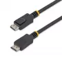 StarTech.com 5 m DisplayPort 1.2 kabelis - 4K x 2K Ultra HD VESA sertifikuotas DP-DP kabelis monitoriui su fiksavimo jungtimis