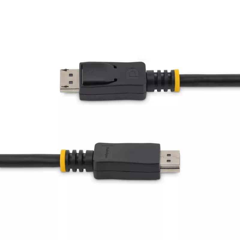 StarTech.com 5 m DisplayPort 1.2 kabelis - 4K x 2K Ultra HD VESA sertifikuotas DP-DP kabelis monitoriui su fiksavimo jungtimis