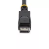StarTech.com 5 m DisplayPort 1.2 kabelis - 4K x 2K Ultra HD VESA sertifikuotas DP-DP kabelis monitoriui su fiksavimo jungtimis