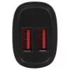 StarTech.com Dviejų prievadų USB automobilinis įkroviklis – 24W/4,8A – juodas