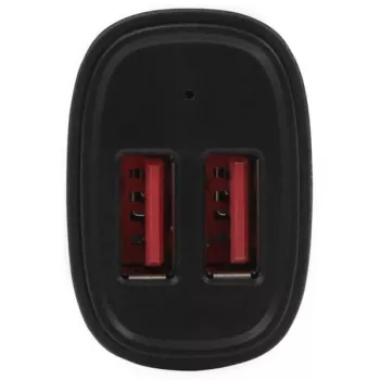 StarTech.com Dviejų prievadų USB automobilinis įkroviklis – 24W/4,8A – juodas