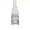 StarTech.com 3 m baltas CAT8 eterneto kabelis, apsaugotas nuo užkabinimo, RJ45, 25G/40G, 2000 MHz, 100W PoE++, S/FTP, 26AWG gryna vario viela, LSZH, ekranuotas tinklo laidininkas su įtempimo mažinimo elementais, individualiai išbandytas