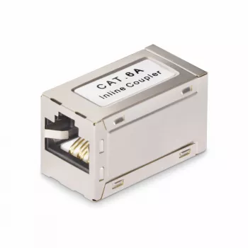 StarTech.com ekranuotas RJ45 jungiklis, Cat6a prailginimo mova, moteriškas į moterišką (F/F) T568B, ekranuotas eterneto kabelio prailginimas
