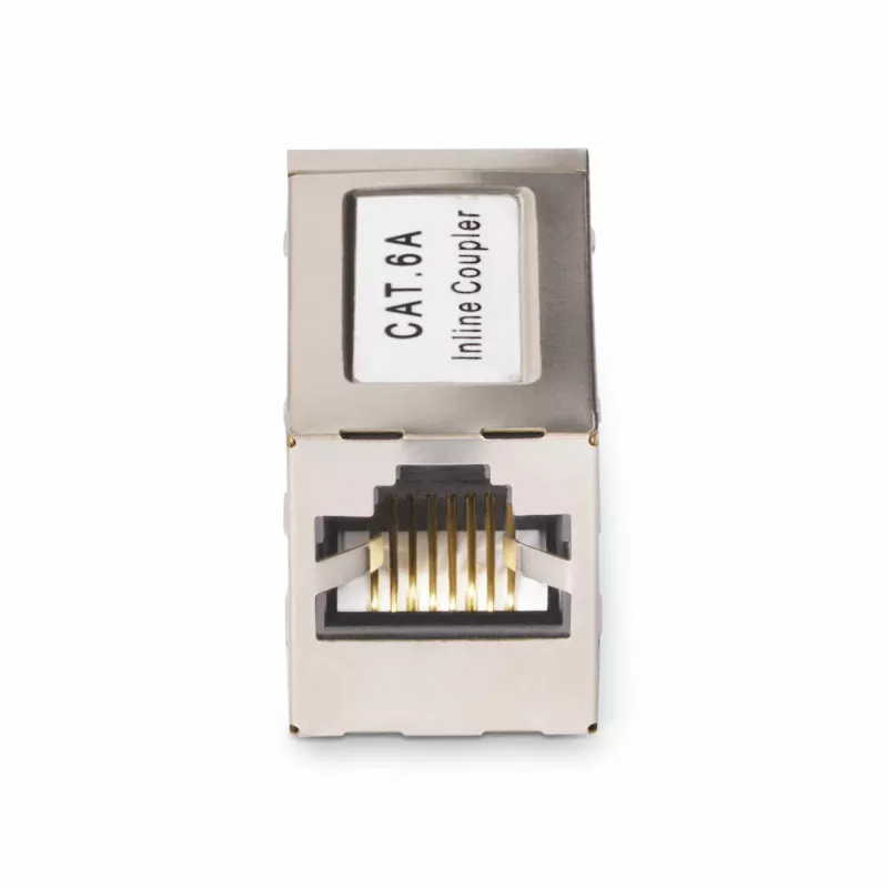 StarTech.com ekranuotas RJ45 jungiklis, Cat6a prailginimo mova, moteriškas į moterišką (F/F) T568B, ekranuotas eterneto kabelio prailginimas