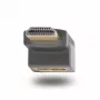StarTech.com Žemyn Krypties HDMI 2.0 Adapteris, Kištukas į Lizdą, Vertikalus 90 laipsnių Kampinis HDMI Prievado Išsaugotojas, 4K 60Hz, Aukštos Spartos HDMI Jungties Prailginimas, M/F