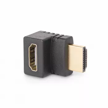 StarTech.com Žemyn Krypties HDMI 2.0 Adapteris, Kištukas į Lizdą, Vertikalus 90 laipsnių Kampinis HDMI Prievado Išsaugotojas, 4K 60Hz, Aukštos Spartos HDMI Jungties Prailginimas, M/F