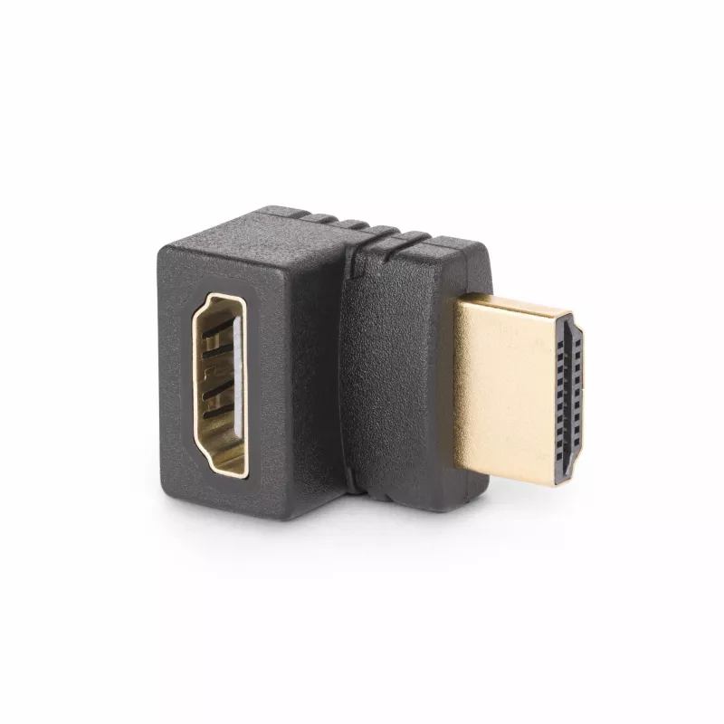 StarTech.com Žemyn Krypties HDMI 2.0 Adapteris, Kištukas į Lizdą, Vertikalus 90 laipsnių Kampinis HDMI Prievado Išsaugotojas, 4K 60Hz, Aukštos Spartos HDMI Jungties Prailginimas, M/F