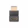 StarTech.com Žemyn Krypties HDMI 2.0 Adapteris, Kištukas į Lizdą, Vertikalus 90 laipsnių Kampinis HDMI Prievado Išsaugotojas, 4K 60Hz, Aukštos Spartos HDMI Jungties Prailginimas, M/F