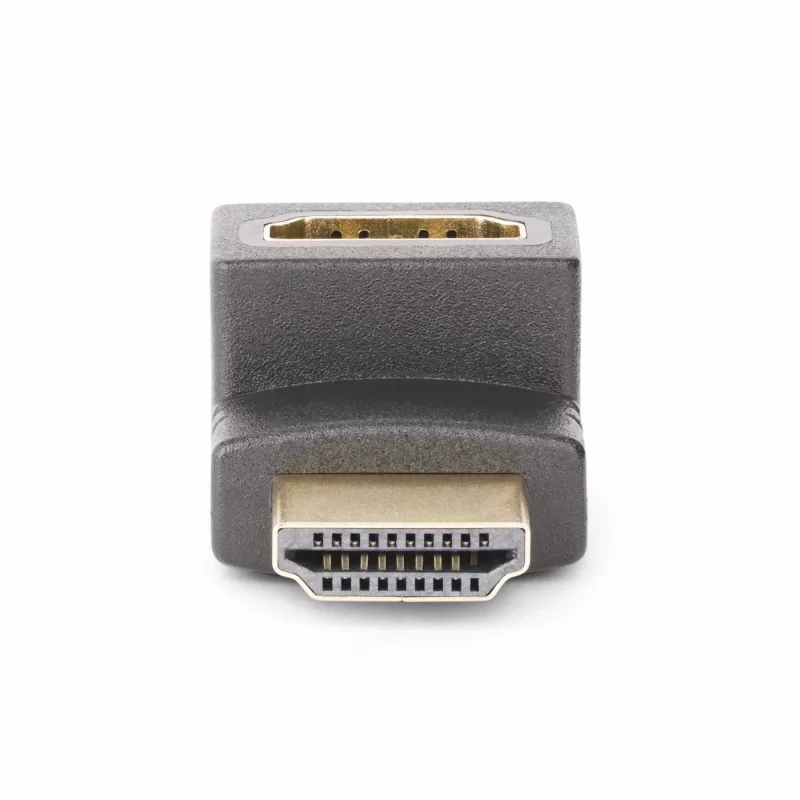 StarTech.com Žemyn Krypties HDMI 2.0 Adapteris, Kištukas į Lizdą, Vertikalus 90 laipsnių Kampinis HDMI Prievado Išsaugotojas, 4K 60Hz, Aukštos Spartos HDMI Jungties Prailginimas, M/F