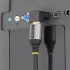 StarTech.com Žemyn Krypties HDMI 2.0 Adapteris, Kištukas į Lizdą, Vertikalus 90 laipsnių Kampinis HDMI Prievado Išsaugotojas, 4K 60Hz, Aukštos Spartos HDMI Jungties Prailginimas, M/F