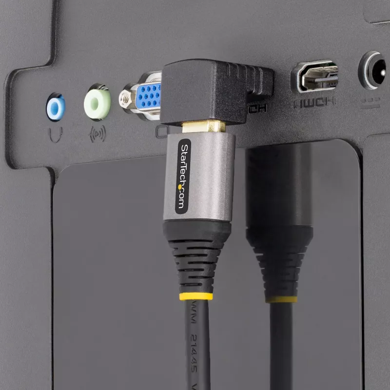 StarTech.com Žemyn Krypties HDMI 2.0 Adapteris, Kištukas į Lizdą, Vertikalus 90 laipsnių Kampinis HDMI Prievado Išsaugotojas, 4K 60Hz, Aukštos Spartos HDMI Jungties Prailginimas, M/F