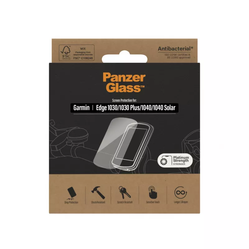 PanzerGlass apsauginis stiklas Garmin Edge 1030 1040, Anti-Glare, grūdintas