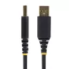 StarTech.com 2 m USB į Null Modem serijinį adapterio kabelį, COM išlaikymas, FTDI, USB-A į DB9 RS232, keičiami DB9 varžtai/veržlės, Windows/macOS/Linux