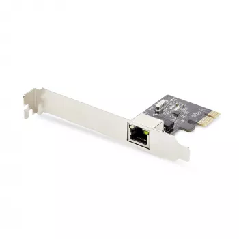 StarTech.com 1 prievado Gigabit PCIe tinklo adapterio kortelė, 10/100/1000Mbps PCI Express LAN kortelė, NIC, Realtek RTL8111H, veikia su Windows ir Linux, TAA atitinkanti