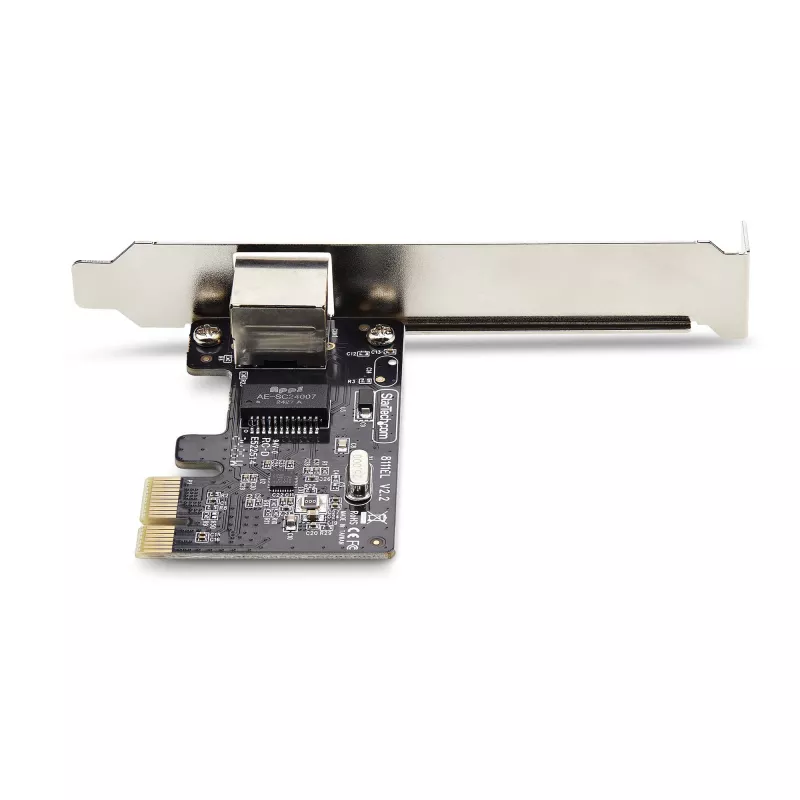 StarTech.com 1 prievado Gigabit PCIe tinklo adapterio kortelė, 10/100/1000Mbps PCI Express LAN kortelė, NIC, Realtek RTL8111H, veikia su Windows ir Linux, TAA atitinkanti