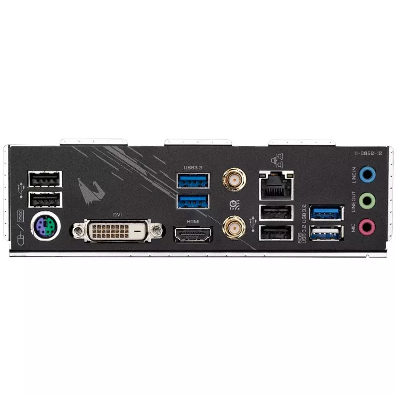 Motininė plokštė GIGABYTE B550M AORUS ELITE AX, AMD B550, lizdas AM4, Micro ATX
